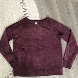 Old Navy velvet sweatshirt